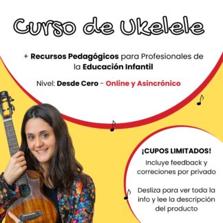 En vivo y grabado: Curso de ukelele desde cero